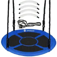 Springos Vogelnest schommel - - 110 cm - Belastbaarheid 150 kg - Buiten - Unisex