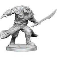 WizKids Magic the Gathering Ongeverfde Miniaturen: W04 Zurgo Helmsmasher & Unyielding Krumar