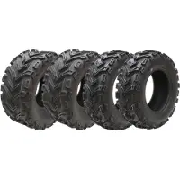 Parnells 22x7.00-11 & 22x10.00-9 ATV- en quadbanden, 6-laags, Wanda P3128, voor de openbare weg (set van 2 & 2)