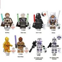 MaxPower 8 STKS Spiderman Captain America Iron Man Loki Groot Grote Figuren Speelgoed Past op Lego