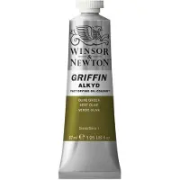 Winsor & Newton Griffin Alkyd Olieverf 37ML Olive Green 447
