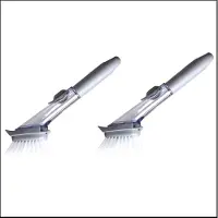 MaxPower 2 stuks afwasborstel, afwasborstel, keukenafwasborstel met handvat, afwasborstel, afwas