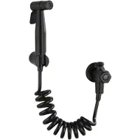 Jojomino Badkameraccessoires Zwart toilet Bidetset Wanddouche Badkameraccessoires Bidetsproeikop Wassen Schoon Toilet-B