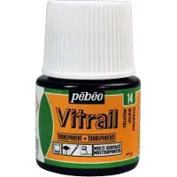 Pebeo Glasverf - Transparan Glanzend - Vitrail Transparant - 14 yellow - 45 ml