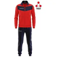 Givova Visa Tracksuit Rood,Blauw 6-8 Years Jongen