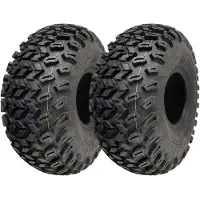 Parnells 22x11.00-8 ATV-banden voor utiliteitsvoertuigen en grasmaaiers, 4-laags, goedgekeurd voor de openbare weg, Wanda P334 (set van 2)