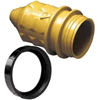 Marinco Short Connector Cover Cap 20-30a Goud