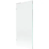 Mexen Lunar L badwand 1-vleugelig 80 x 150 , transparant, wit - 897L-080-000-20-00