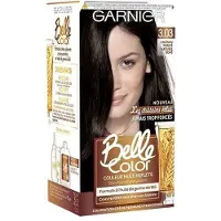 Garnier Permanente Kleur - - Belle Color 3.03 Donker Natuurlijk Kastanjebruin - Ammoniakvrij - 100% Dekking - Voedende Zorg