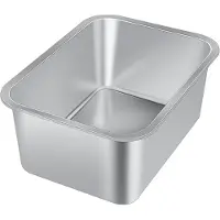 Semoic 3 Gallons Extra Grote Hondenwaterbak voor Honden, Sta