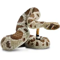 Safari Ltd Western Diamondback Rattlesnake Figure Bruin Kinderen