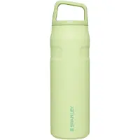 Stanley IceFlow Cap and Carry+ Waterfles 24 OZ | Brede Mond Draaidop | Lichtgewicht & Lekvrij voor Reizen & Gym | Geïsoleerd RVS | BPA-