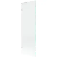 Mexen Lunar L badwand 1-deurs 60 x 150 , transparant, wit - 897L-060-000-20-00