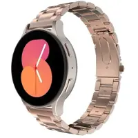 Just in Case Rvs Bandje Roségoud voor Samsung Galaxy Watch 7/6/5/4 20mm
