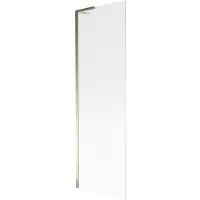 Mexen Next L badwand 1-delig 60 x 150 , gestreept, goud - 895-060-000-03-09-50