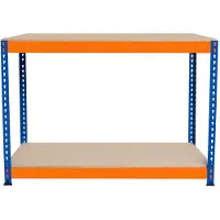 Monster Racking Werkbank met 2 Planken S-Rax - 120cm x 45cm x 90cm