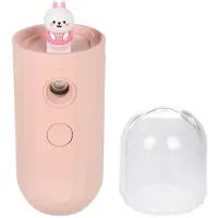 MaxPower (Roze) 5V Draagbare Mini Luchtbevochtiger Nanometer Fijne Mist USB Opladen 250mAh Levensduur Batterij Laag Geluidsniveau