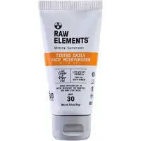Raw Elements | Natuurlijke Zonnebrand SPF 30 | Getinte dagcreme | Gezicht