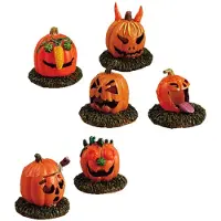 Lemax Kerstfiguur Pumpkin people set of 6