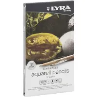 Creativ Company Lyra Metal Box With 12 Rembrandt Aquarell Colouring Pencils Asst'D