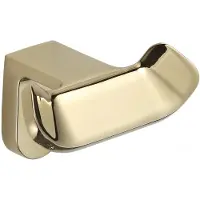 Mexen Lea dubbele handdoekhaken, goud - 7026035-50