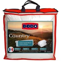 Dodo Country wollen deken, lichtgewicht, wit, 140 x 200 cm