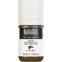 LIQUITEX Professional Soft Body Acrylverf 59ml 2oz Fles Raw Umber