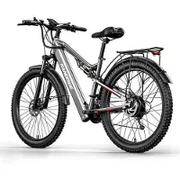 RANDRIDE Elektrische fiets - - YG90A - 1000 W - Batterij 48V 17Ah - Volledige vering - Wielen 27,5"