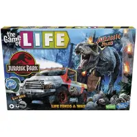 Hasbro Gaming The Game of Life Jurassic Park Edition Family Board Game for Kids Ages 8 and Up Inspired by The Original Hit Movie