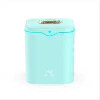 Torribaly Luchtbevochtiger met dubbele USB-poort en grote capaciteit van 2000 ml, stil en zonder ruisonderdrukking.