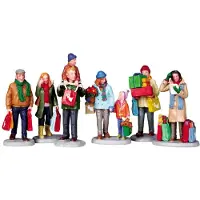 Lemax Holiday Shoppers S6