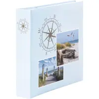 Hama Inschuif album - Compass - 10x15 - 200 pagina's - Wit