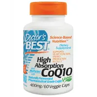 Doctors Best - CoQ10 met Hoge Absorptie met BioPerine, 400mg - 60 Capsules