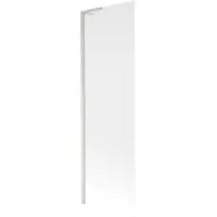 Mexen Next L badwand 1-vleugelig 60 x 150 , matglas, geborsteld nikkel - 895-060-000-03-30-97