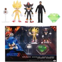 Sonic 3 De Film Multipack Met Figuren Serie 2 6 Cm