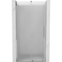 Mexen Velar schuifdouchedeur 90 , matglas, chroom - 871-090-000-31-01