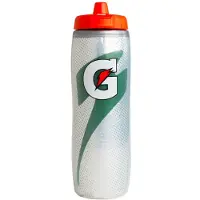 Gatorade Ge soleerde Knijpfles Zilver 30oz