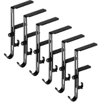 Jojomino 6 Stuks Kerstkousenhouders voor Mantel- Verstelbare Open Haardkousenhangers- Kerstkousenslingerhaken