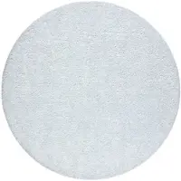 Rugsx Badkamertapijt SYNERGY cirkel, glamour, antislip, zacht - lurex wit cirkel 50 cm