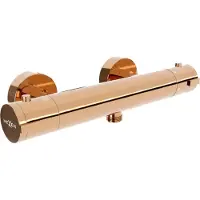 Mexen Kai thermostatische douchekraan, roze goud - 77100-60
