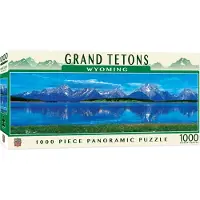 Masterpieces puzzel Grand Tetons National Park - Wyoming - 1000 stukjes.