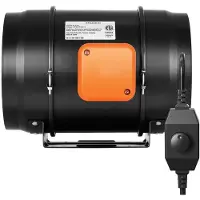 DUOKU Kanaalventilator - - GX-08-200 - 203,2 mm - 750 CFM - Geluidsarm