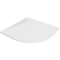 Mexen Bert halfronde SMC douchebak 80 x 80 , wit - 4KR108080