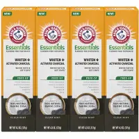 Arm & Hammer Essentials Charcoal Tandpasta – Fluoridevrij – Whitening + Geactiveerde Houtskool – 484 g