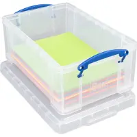 Really Useful Box Echt handige opbergdoos 9 liter helder