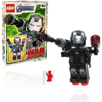 LEGO Marvel Superhelden Avengers Infinity War Minifiguur - War Machine met Blasters Foil Pack