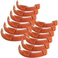 Typecat Hard Hat Zweetband - Katoenen Wasbare Zelfklevende Zweetbandvoering Herbruikbare Helmpads 12PCS