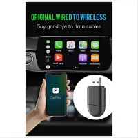 Melitt 2-in-1 draadloze CarPlay Android Auto-adapter Smart AI Box Dongle