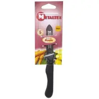 Metaltex Basic Line Schilmes 25 cm Zwart/RVS