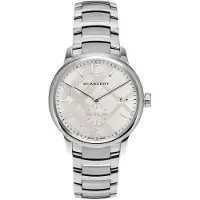 Burberry BU10004 herenhorloge van zilver roestvrij staal